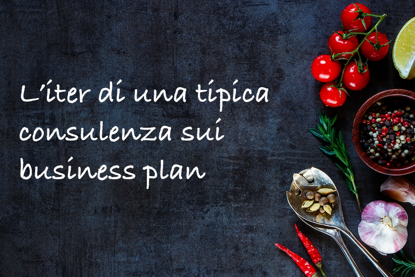 L'iter di una tipica consulenza che do a chi vuol redigere il proprio business plan.