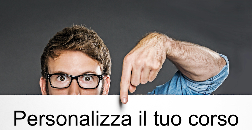 Voci possibili di un programma di corso di cucina professionale.